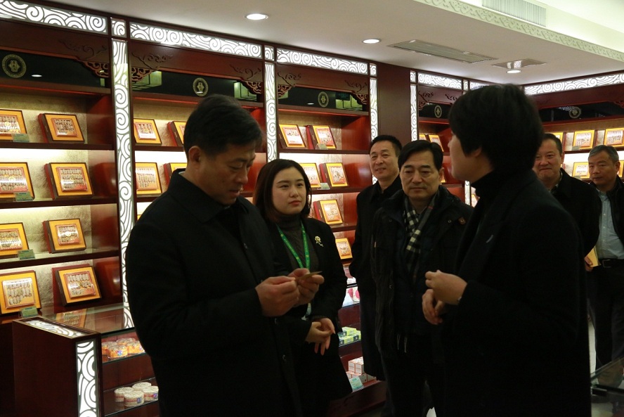 江苏省旅游局秦景安局长一行来我司参观考察(图4)